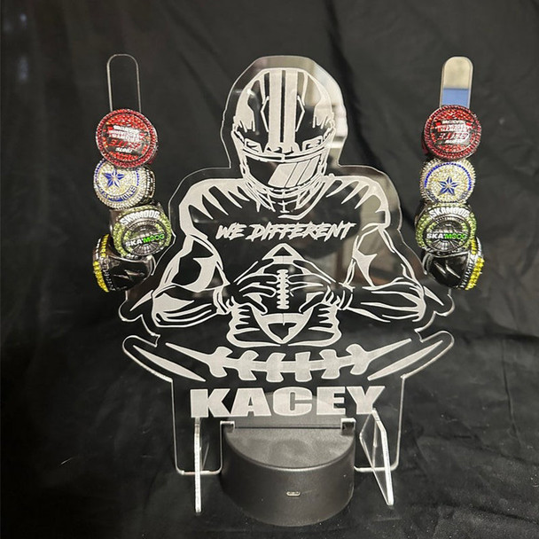 Custom Championship Ring Holder Display Kids Trophy Night Light