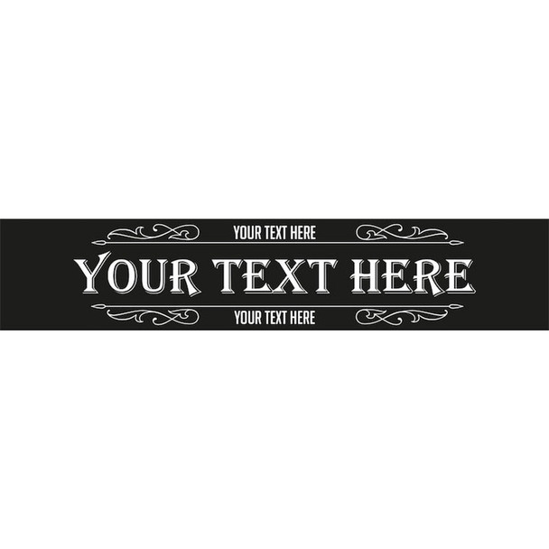 Personalised Vintage Bar Mat | Home Bar