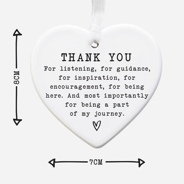 Thank You Keepsake  | Personalised Thank You Gift