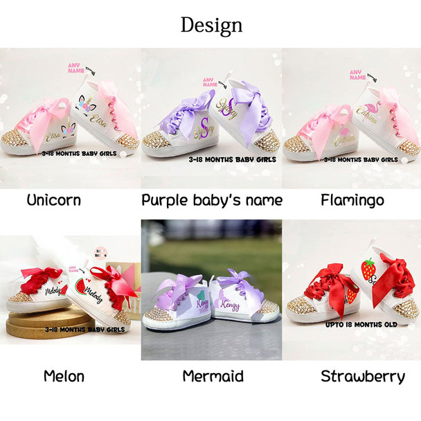 Personalized Baby Unique Shoes Baby Shower Gift