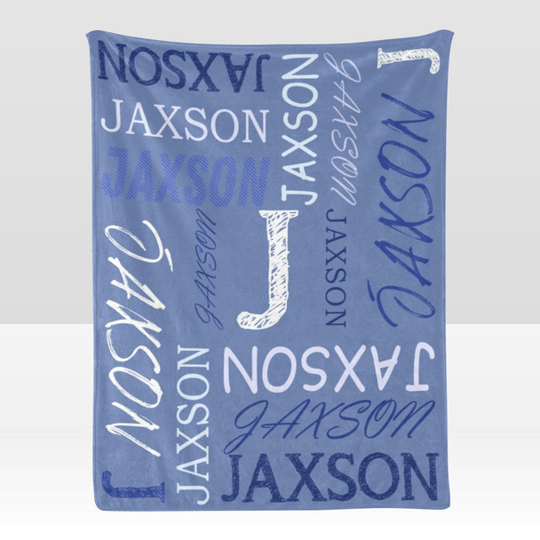 Custom Blanket with Name Customized Blanket Personalized Throw Blankets for Kid Women Christmas