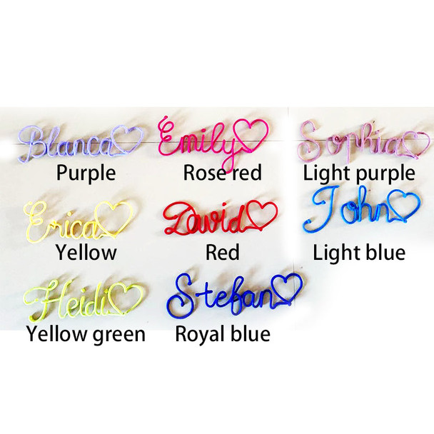 Placemat with name