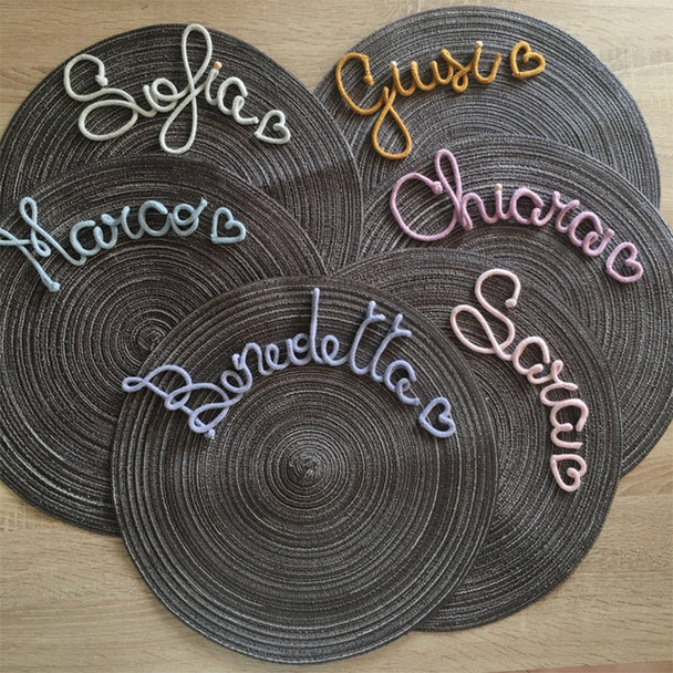 Placemat with name