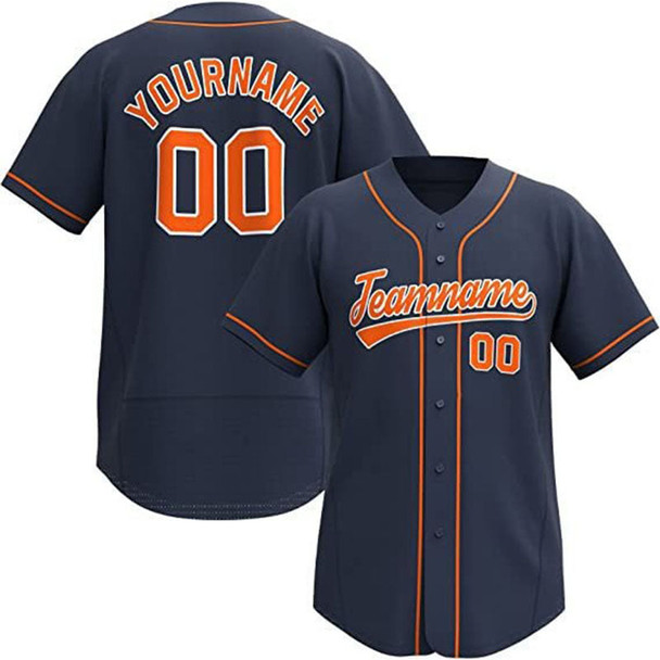 Personalized Team Name And Number Baseball Jersey, Custom Baseball