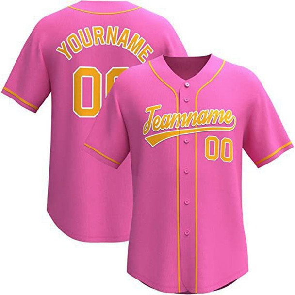 Personalized Team Name And Number Baseball Jersey, Custom Baseball