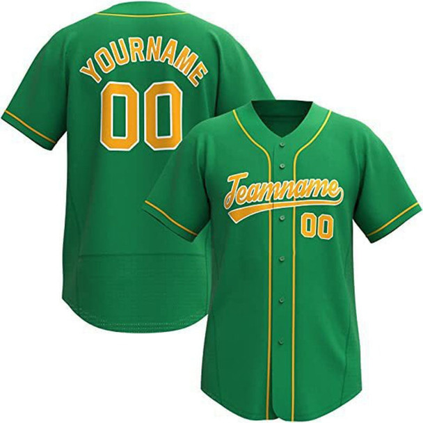 Personalized Team Name And Number Baseball Jersey, Custom Baseball