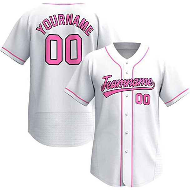 Personalized Team Name And Number Baseball Jersey, Custom Baseball