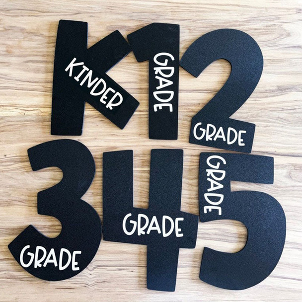 Appreciation Gift Grade Level Cut Out Signs