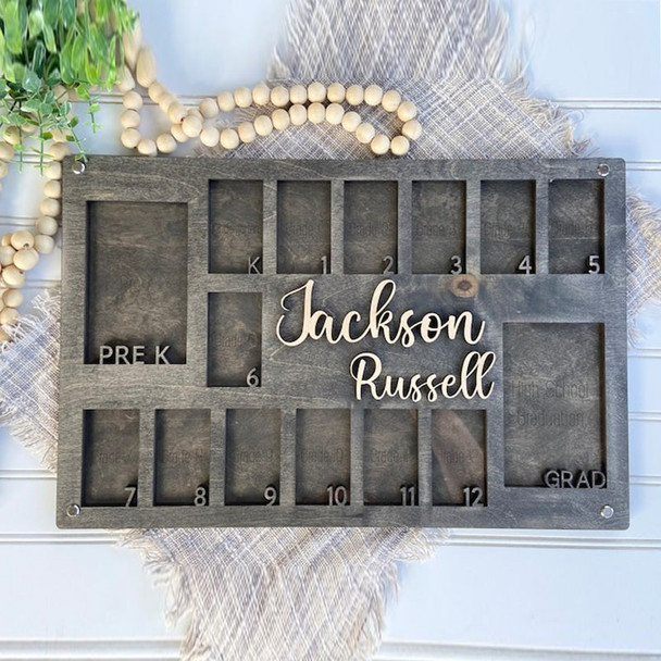 Personalized Pre-K To Graduation Year Photo Frame