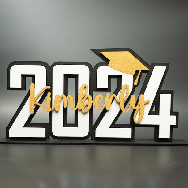 Personalized Graduation Class of 2026 Sign, Graduation Table Decor & Centerpiece