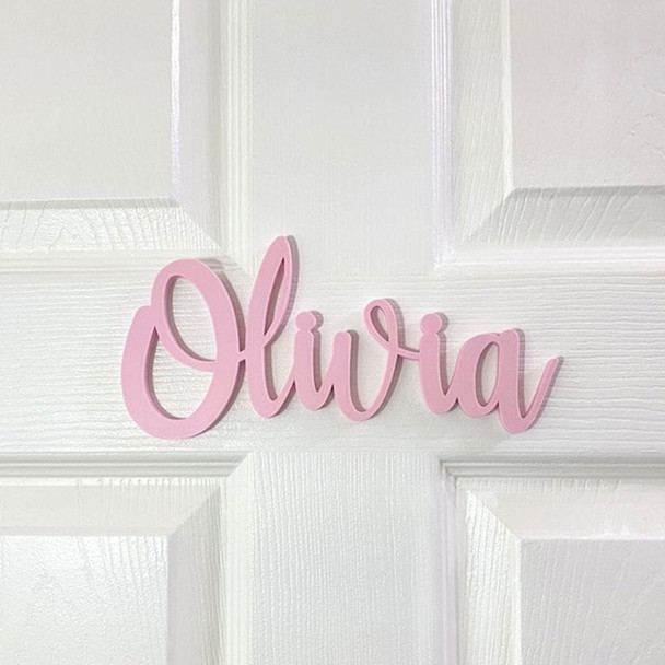 Personalized Door Sign  Name Sign Decor Nursery Name Sign
