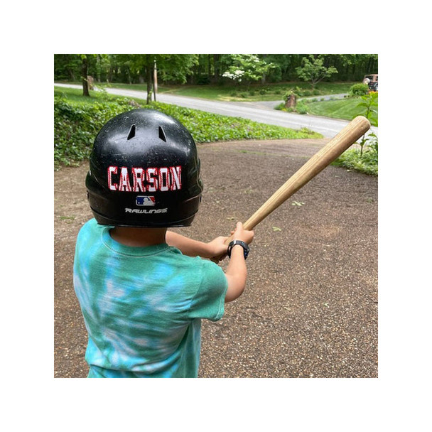 Baseball Softball Helmet Decal, Personalized, Baseball Softball Sticker