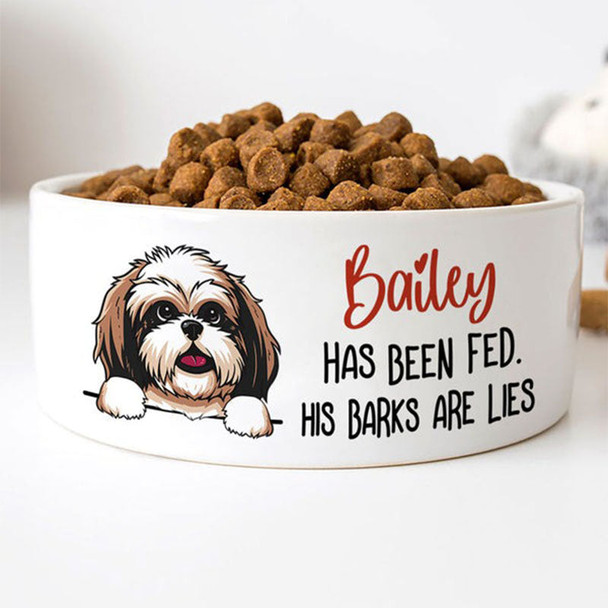 Personalized Custom Dog Bowls, Gift for Dog Lovers