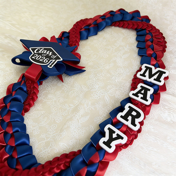 Graduation lei, graduate 2026, handmade graduation lei