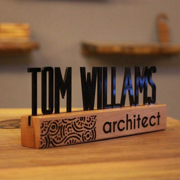 Desk Name Plate, Name plate for desk, Custom Design Desk Name Plate