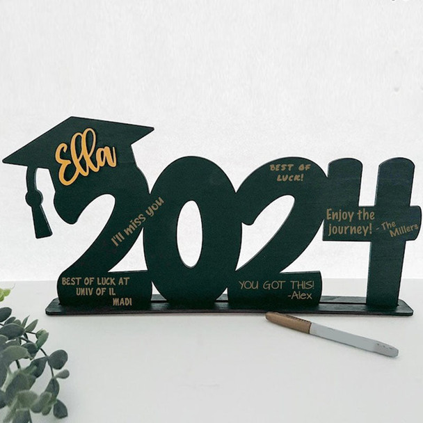 Senior Kindergarten Junior High School Photos Graduation Signature Sign Stand