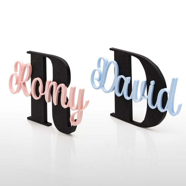 Door Sign Personalized Children's Room Name Tag Wall Lettering Individually