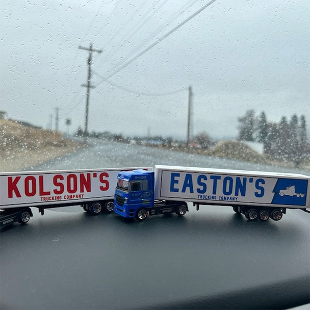 Personalized toy truck, customized with your child's name