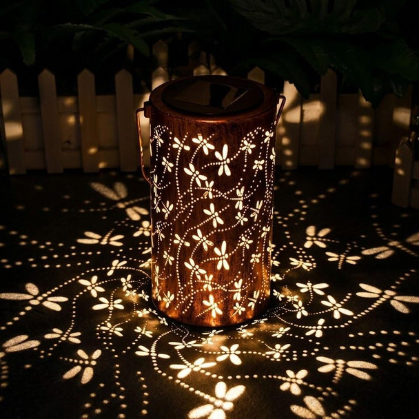 Metal Hanging Light, Shadow Casting Garden Decor