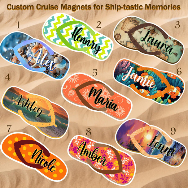 Personalized Cruise Door magnet
