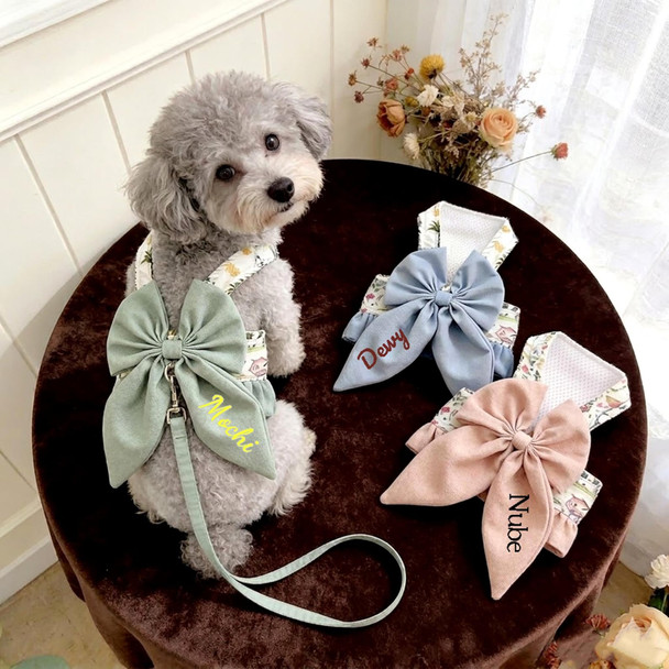 Personalized Dog Harness, Comfortable Adjustable Vest for Tiny to Small Dogs