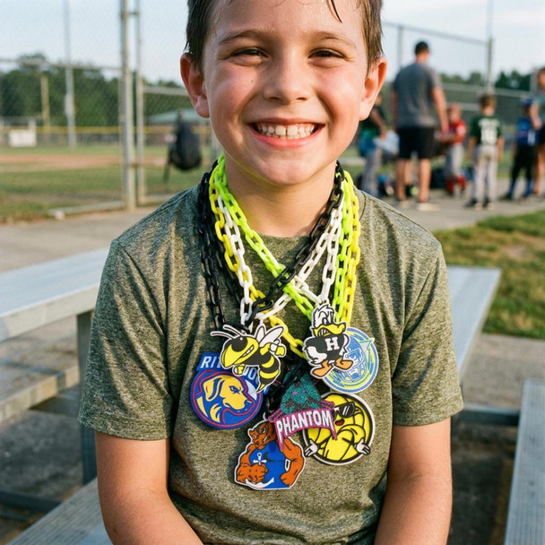 Mini Logo/Hype Chain |  Custom Logo Necklace | Team Gift, Player of the Game,