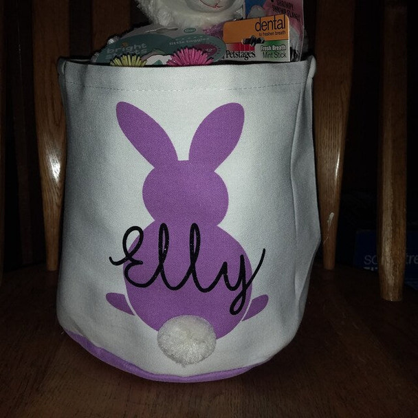 Easter Baskets,Personalized Easter basket , bunny Easter basket , Personalized Easter bucket