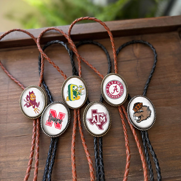 Custom Sports Bolo Tie | Personalized Team Logo
