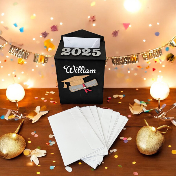 Personalized Graduation Card Box 2026: Keepsake Gift