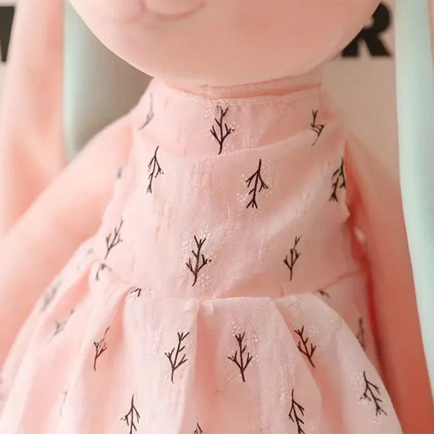 Personalised Easter soft toy bunny rabbit, new born baby girl gift 1st Birthday