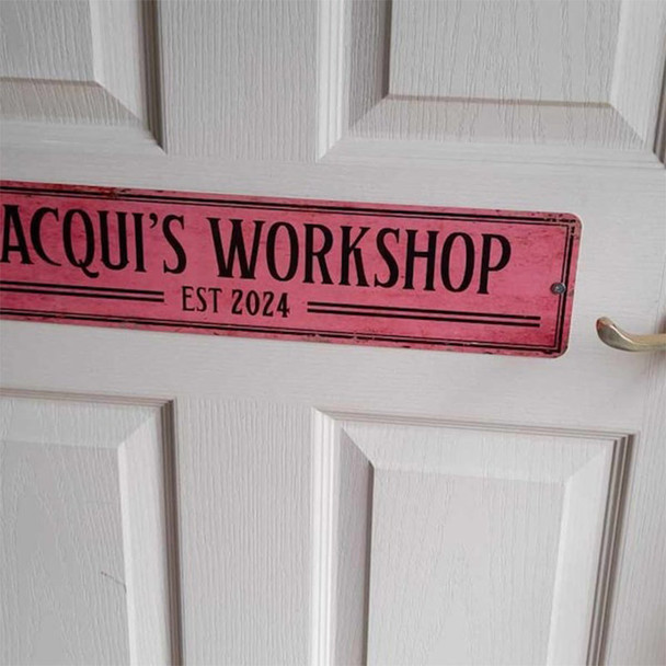 Personalized Metal Sign, Custom Text Sign
