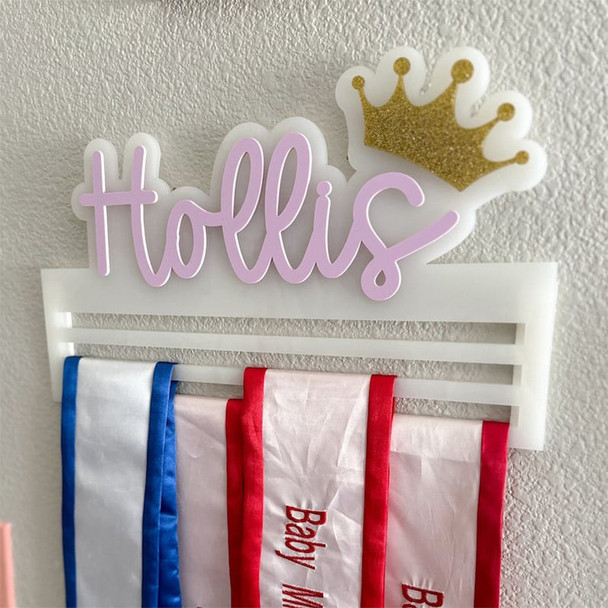 Pageant Sash Holder Custom Display for Sash Pageant Queen Gift Custom