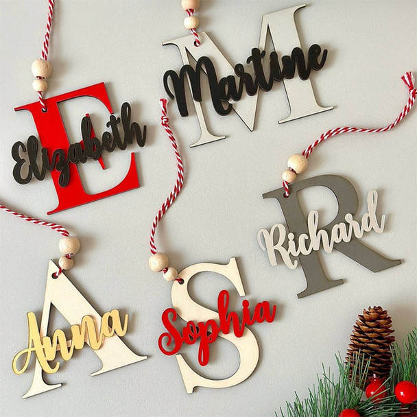 Personalized Christmas Sock Tags
