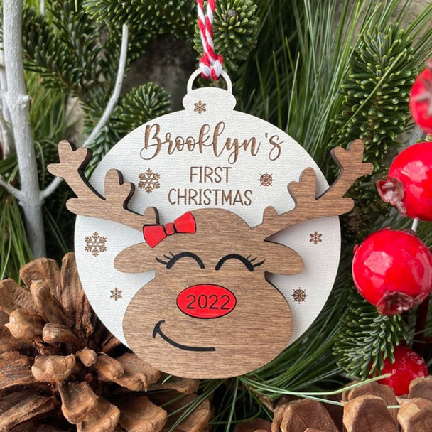 Babya??s first Christmas Ornament