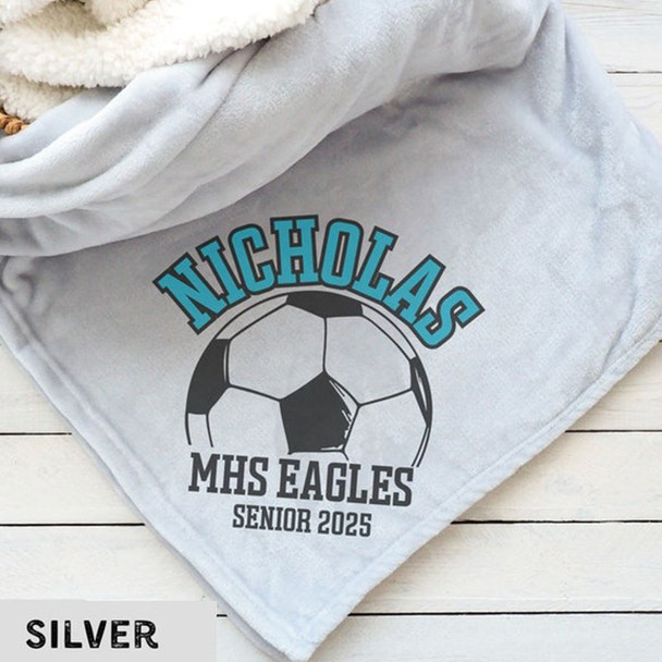 Personalized Sports Blanket, Custom Sports  Gift