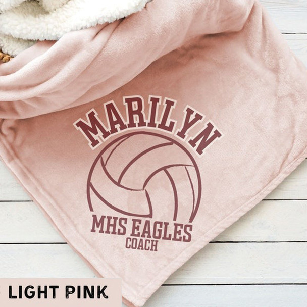 Personalized Sports Blanket, Custom Sports  Gift