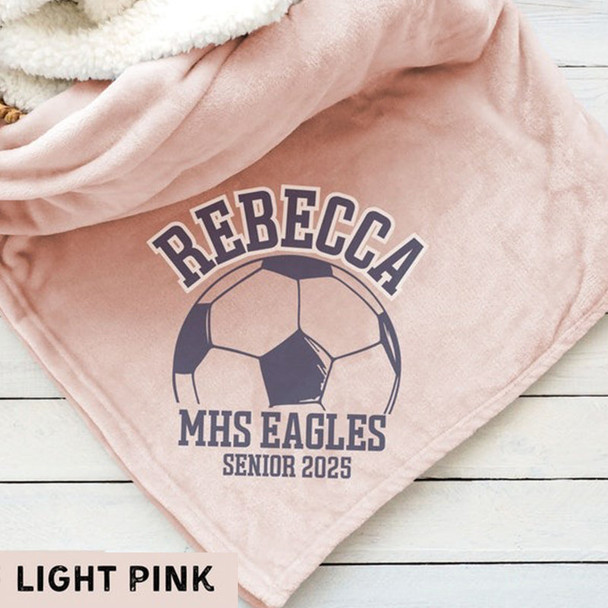 Personalized Sports Blanket, Custom Sports  Gift