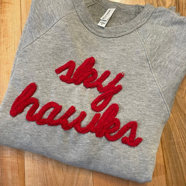 Chenille Letter Sweatshirt Team Sports Shirts