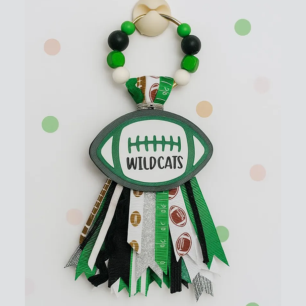 Personalized Sports Bag Tag | Custom Name Keychain | Team Gift | Bogg Bag Accessory