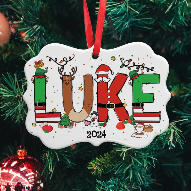 Personalized Christmas Ornaments for Kids