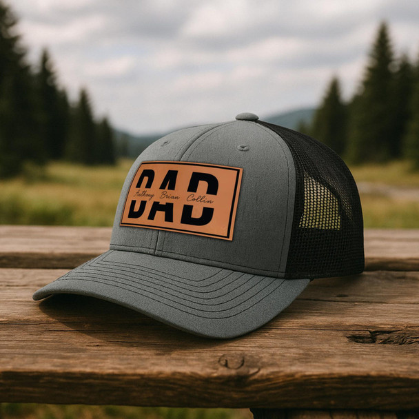 Custom Dad Hat With Kids Names-Personalized Dad Hat-Father's Day Hats