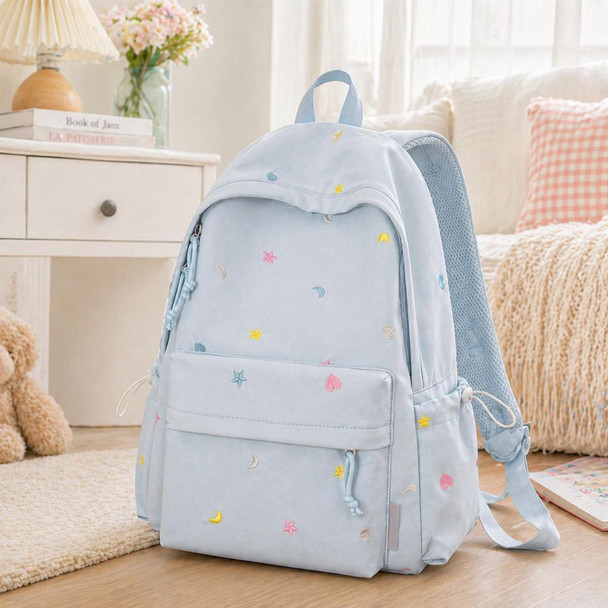 Personalized Embroidered Kids Backpack, Personalized Name Double Shoulder Bag