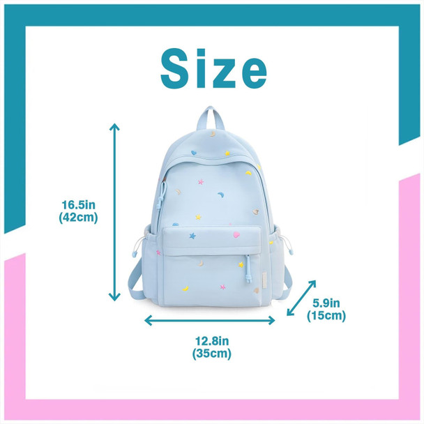 Personalized Embroidered Kids Backpack, Personalized Name Double Shoulder Bag