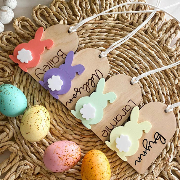 Easter Basket Tag | Personalized Easter Basket Name Tag