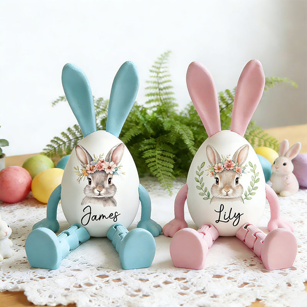 Mini Bunny Egg Fun Easter 3D Printed Cute Toy and Gift for Easter