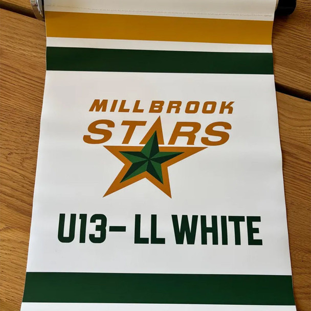 Custom Hockey Team banner  Double Sided Hockey Door Banner