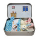 Easter Bunny Plush mummy and baby bunnies in Pocket Tin