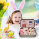 Easter Bunny Plush mummy and baby bunnies in Pocket Tin