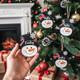 Personalized Snowman Family Ornament, Grandma Grandpa & Grandkids Christmas