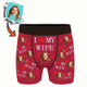 Customized Boxers with Images, Personalized Face Photo Boxers